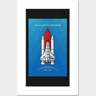 NASA Space Shuttle Mission Posters and Art